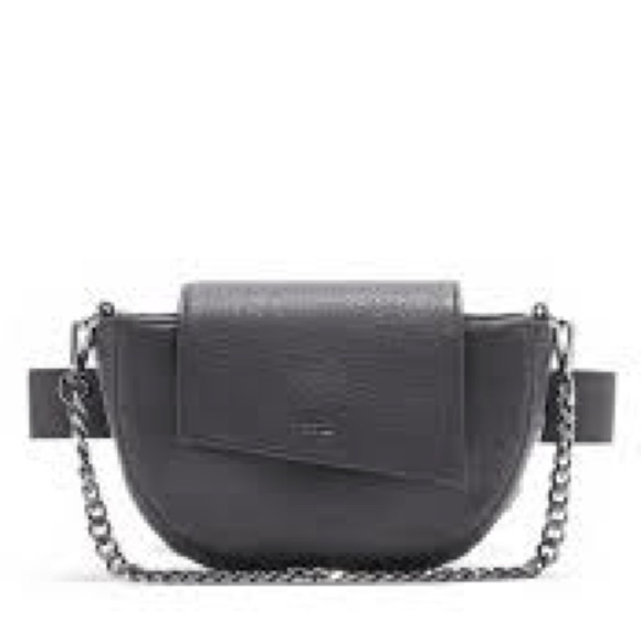 Hammitt🌼NWOT🌼Neil belt bag leather black - Picture 3 of 10